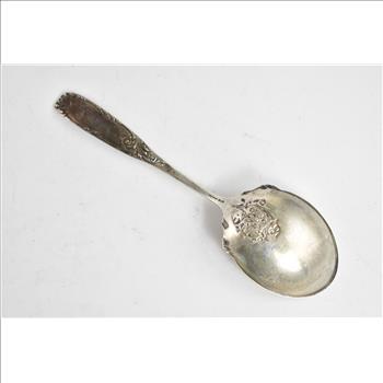 Sterling Silver Reed & Barton Empire Large Berry Serving Spoon