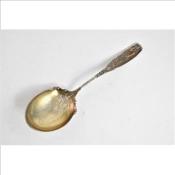 Sterling Silver Reed & Barton Empire Large Berry Serving Spoon
