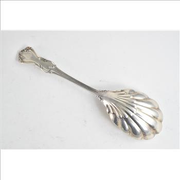 Sterling Silver Reed & Barton Marlborough Sugar Shell Spoon