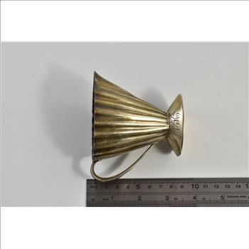 Sterling Silver Reed & Barton Scalloped Tea Set Creamer