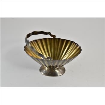 Sterling Silver Reed & Barton Scalloped Tea Set Sugar Bowl