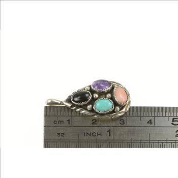 Sterling Silver Richard Begay Navajo Native American Pendant