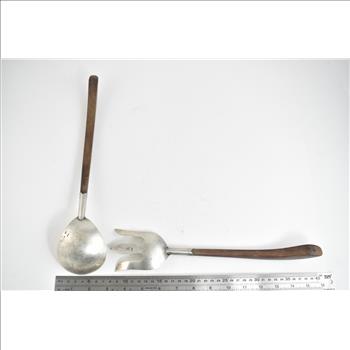 Sterling Silver R.J. Salad Serving Fork & Spoon Set (2 pcs)