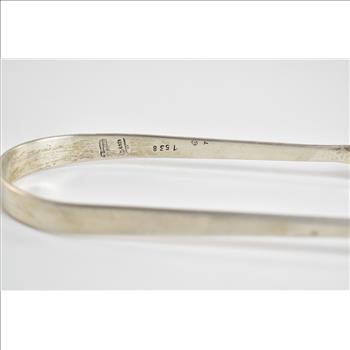 Sterling Silver Sanborn Mid Century Mexican Ice Tongs
