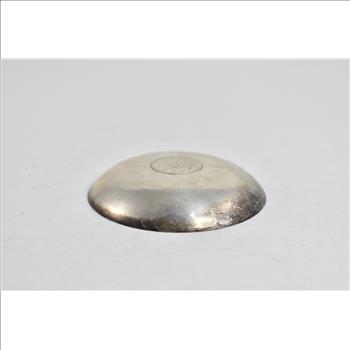 Sterling Silver Saudi Arabian Coin Vintage Bowl Dish