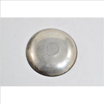 Sterling Silver Saudi Arabian Coin Vintage Bowl Dish