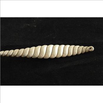 Sterling Silver Scalloped Large Serving Spoon