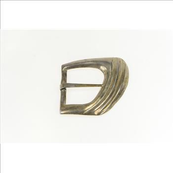 Sterling Silver Southwestern Puffy Massive Belt Buckle