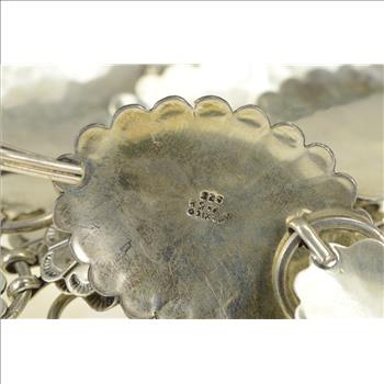 Sterling Silver Southwestern Vintage Turquoise Belt 39