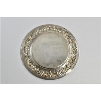 Sterling Silver Stieff Sterling Repousse Rose Pattern 6