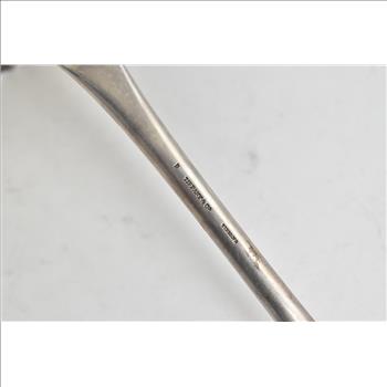 Sterling Silver Tiffany & Co. Antique Ivy Pattern Rectangular Soup Ladle