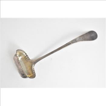 Sterling Silver Tiffany & Co. Antique Ivy Pattern Rectangular Soup Ladle