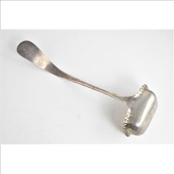 Sterling Silver Tiffany & Co. Antique Ivy Pattern Rectangular Soup Ladle