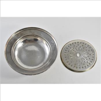 Sterling Silver Tiffany & Co Cheese Butter Dish