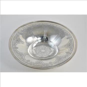 Sterling Silver Tiffany & Co Floral Mandala Fruit Bowl