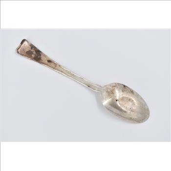 Sterling Silver Tiffany & Co Lap Over Edge Large Serving Spoon 8.25