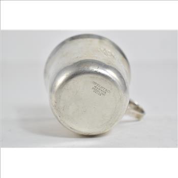 Sterling Silver Tiffany & Co Monogram Baby Cup Mug