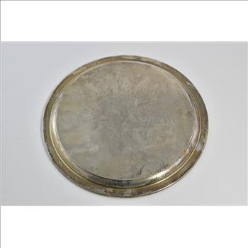 Sterling Silver Tiffany & Co Personalized Colgate Service Commemorative Dish