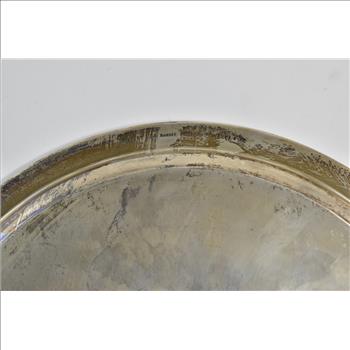 Sterling Silver Tiffany & Co Personalized Colgate Service Commemorative Dish