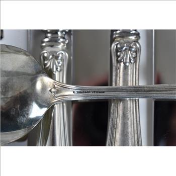 Sterling Silver Tiffany & Co Rare Whittier Pattern Partial Set (80 pcs)