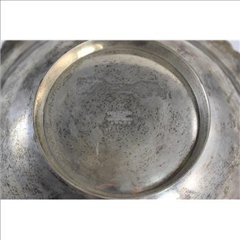 Sterling Silver Tiffany & Co Scalloped Bowl 83398 Vintage