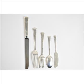 Sterling Silver Tiffany & Co Windham Single Place Setting (5 pieces)