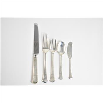 Sterling Silver Tiffany & Co Windham Single Place Setting (5 pieces)
