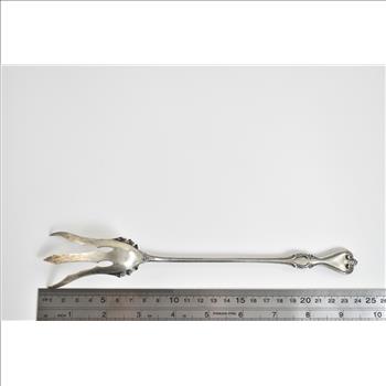 Sterling Silver Towle Old Colonial Large Lettuce Serving Fork