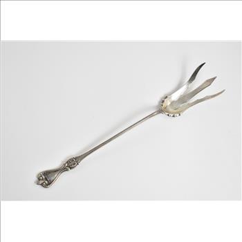 Sterling Silver Towle Old Colonial Large Lettuce Serving Fork