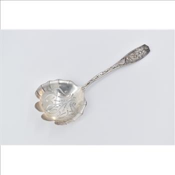 Sterling Silver Towle Pomona Pattern Pierced Serving Vegetable Server