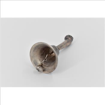 Sterling Silver Tuttle Silversmiths Vintage Onslow Rare Dinner Bell