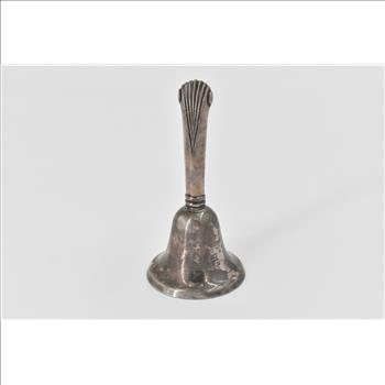 Sterling Silver Tuttle Silversmiths Vintage Onslow Rare Dinner Bell