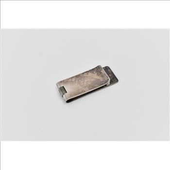 Sterling Silver Vintage Classic Cash Wallet Money Clip
