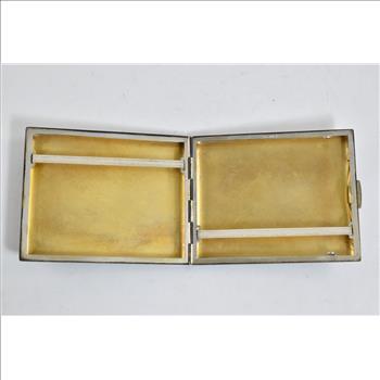 Sterling Silver Vintage German Classic Cigarette Case