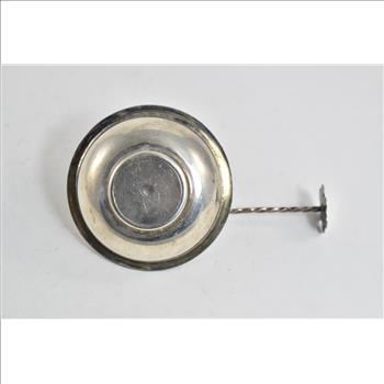 Sterling Silver Vintage Oil Lamp Lantern Light