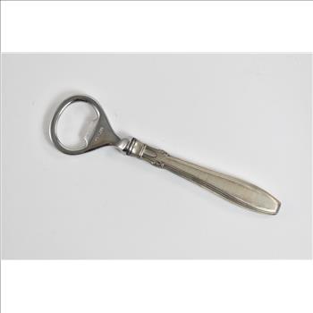 Sterling Silver Vintage Ornate Classic Bottle Opener