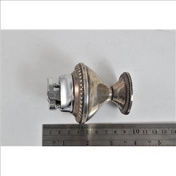 Sterling Silver Vintage Weighted Table Lighter Classic