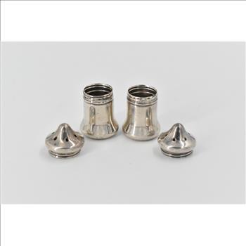 Sterling Silver VL Sterling Vintage Salt & Pepper Shaker Set (2 pcs)