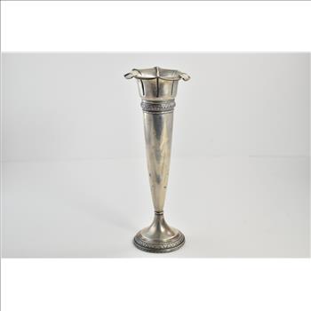 Sterling Silver Wallace Sterling Ornate Floral Flower Vase