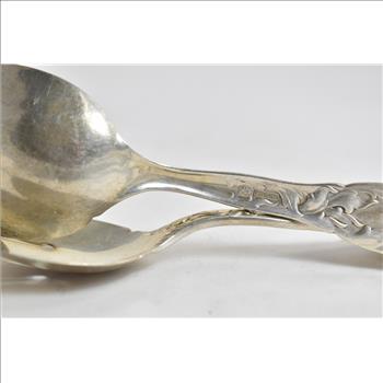 Sterling Silver Whiting & Co Heraldic Pattern Serving Set