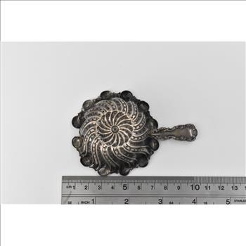 Sterling Silver Whiting Louis XV Sterling Over Cup Tea Strainer