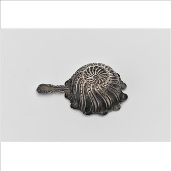 Sterling Silver Whiting Louis XV Sterling Over Cup Tea Strainer