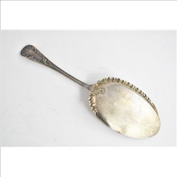 Sterling Silver Wood & Hughes Louvre Pattern Ice Cream Server