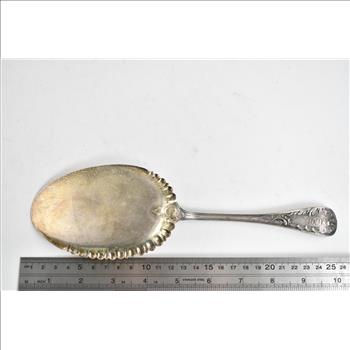 Sterling Silver Wood & Hughes Louvre Pattern Ice Cream Server