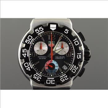 Tag Heuer Formula 1 Professional 40mm Rare Black Dial With Box Watch - Men's