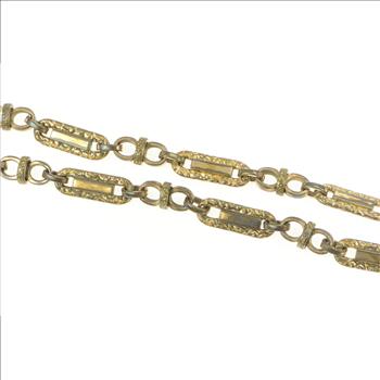 Victorian Ornate Scroll Steampunk Chain Pocket Watch Fob