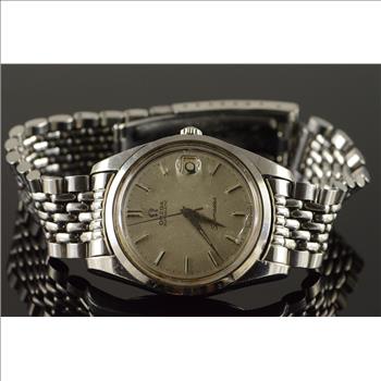 Vintage 34mm Face Omega Seamaster Stainless Steel  Watch - Men's