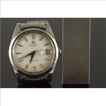 Vintage 34mm Face Omega Seamaster Stainless Steel  Watch - Men's