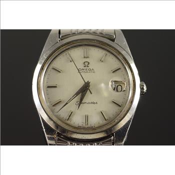 Vintage 34mm Face Omega Seamaster Stainless Steel  Watch - Men's