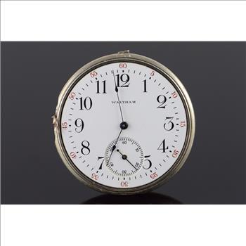Waltham 1910 17 Jewel 12s Grade 235 Pocket Watch Movement